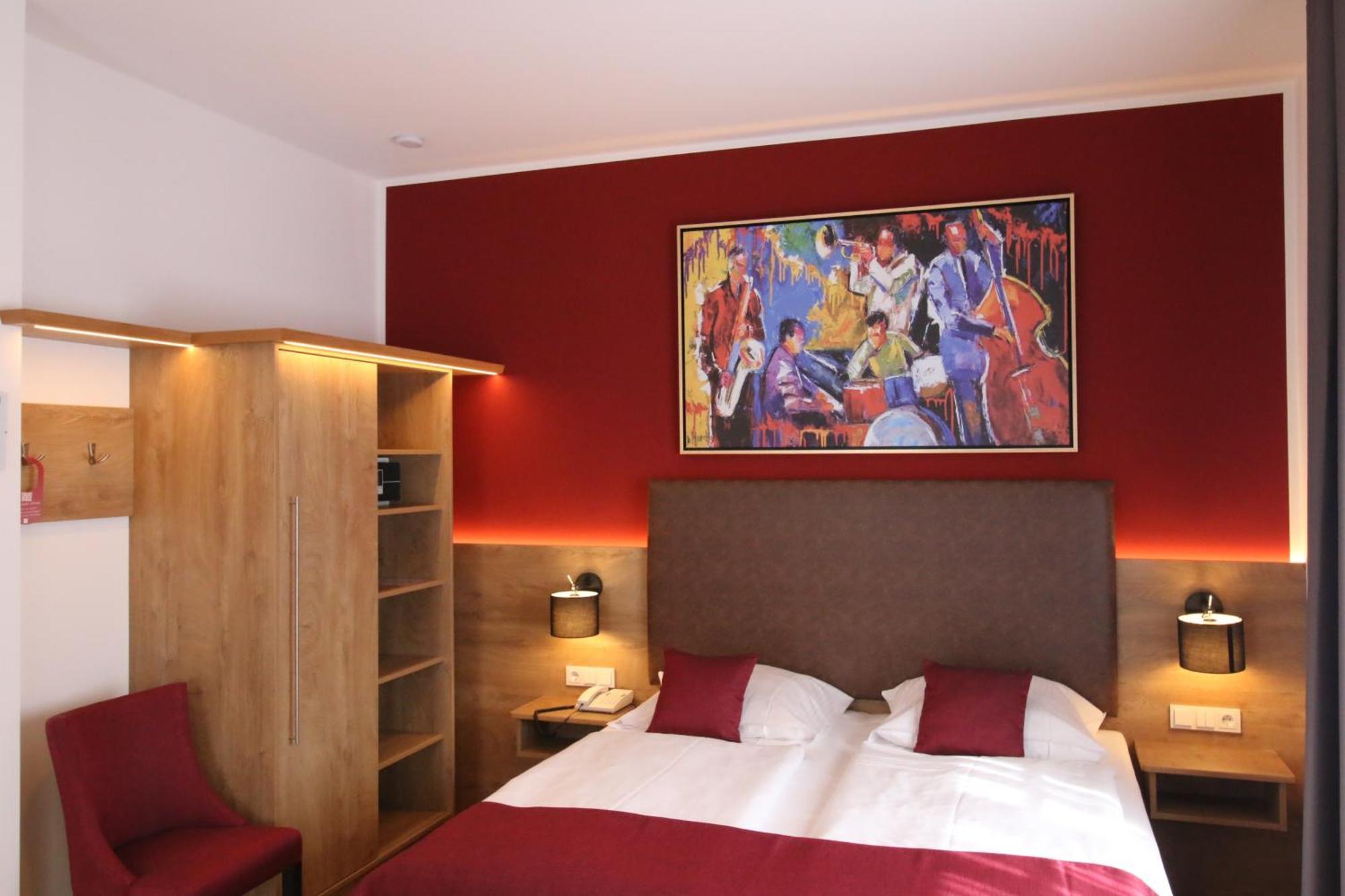 רודסהיים אם ריין Hotel Trapp חדר תמונה