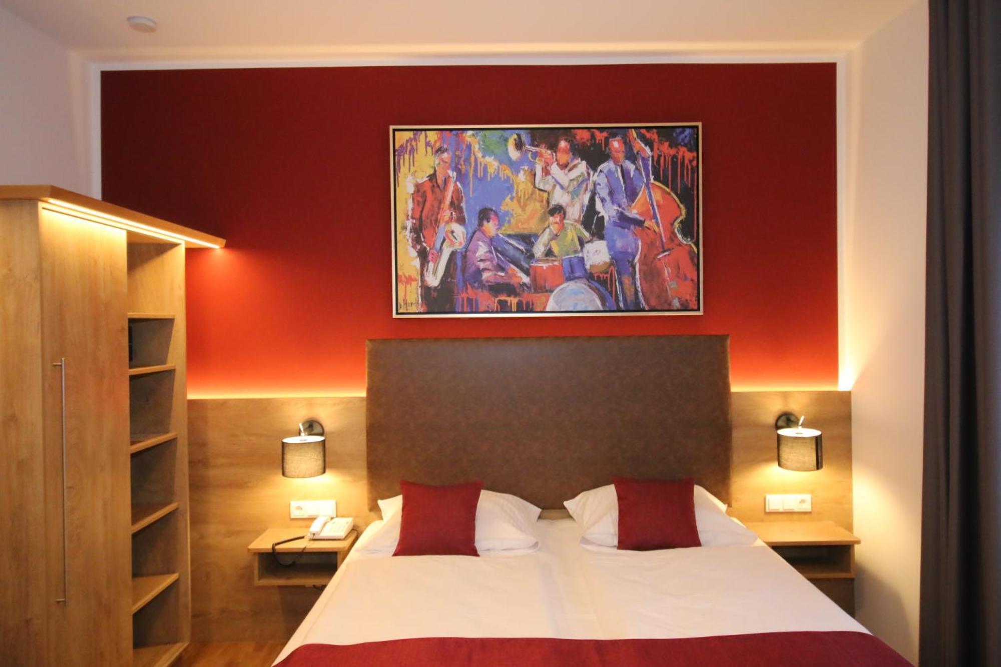 רודסהיים אם ריין Hotel Trapp חדר תמונה