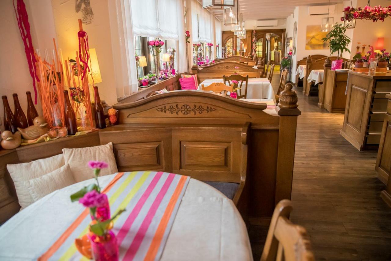 רודסהיים אם ריין Hotel Trapp מראה חיצוני תמונה